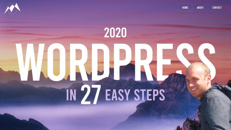 How To Make a WordPress Website – 2020