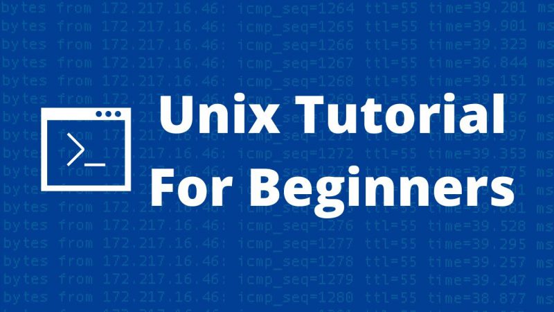 Unix Tutorial for Beginners