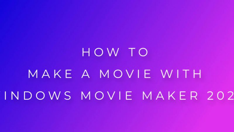 Windows Movie Maker 2020 Video Tutorial — How to make a movie in 3 minutes from Techmirrors