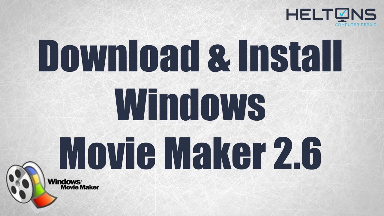 windows movie maker 2.6 for mac