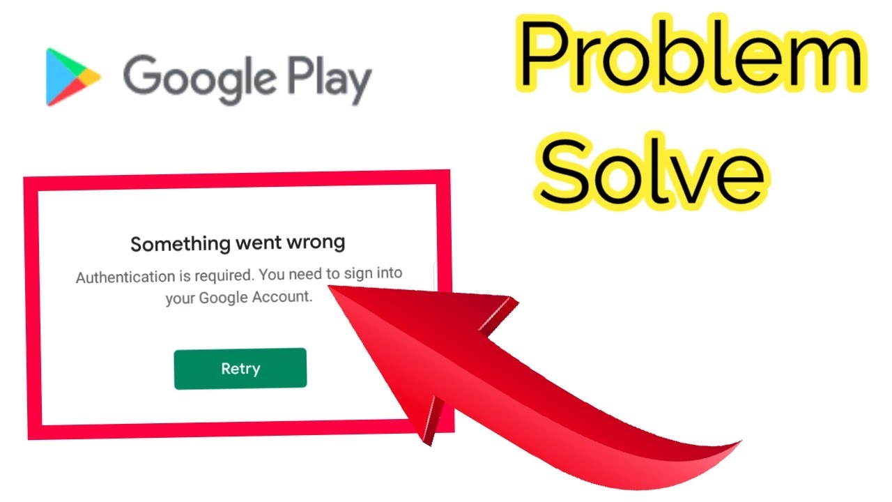 download google play something went wrong