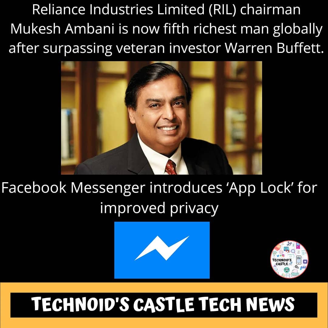 latest technology updates Today’s remaining tech news .
#mukeshambani #reliance #jio #facebook #messenger … from techmirrors