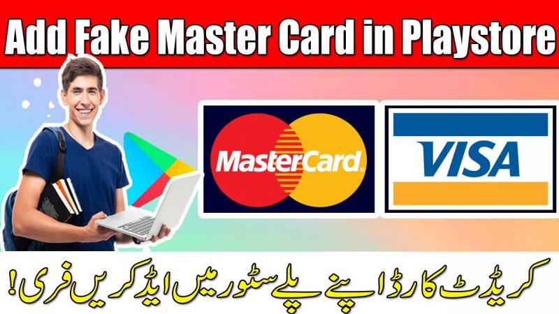 How to add mastercard in google play store 2020 – fake credit card from Tech mirrors