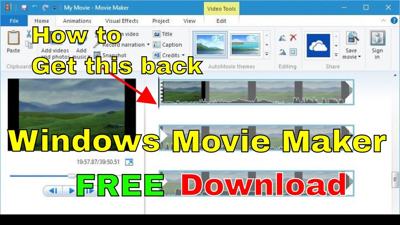 movie maker app for pc free download windows 10