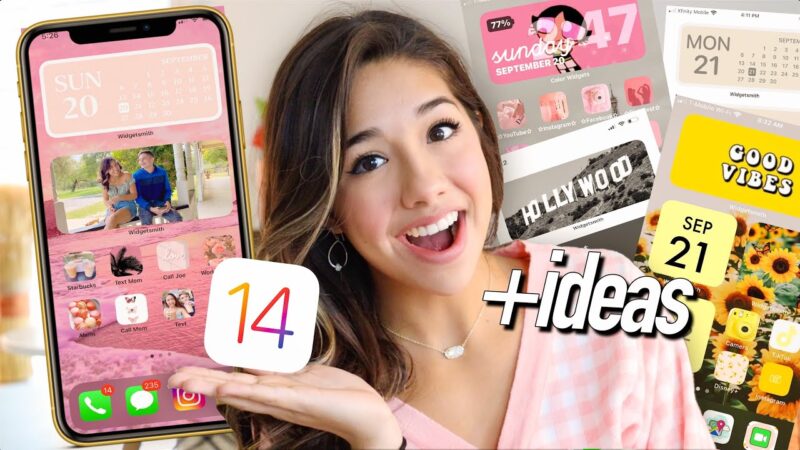 *iOS 14* iphone customization + aesthetic ideas!! IOS tips and tricks from Tech Mirrors