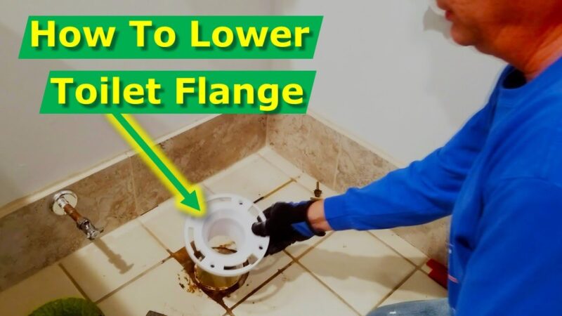 Toilet Flange Too High | How to Fix Wobbly Toilets, Repair, Install New  tips of the day #howtofix #technology #today #viral #fix #technique