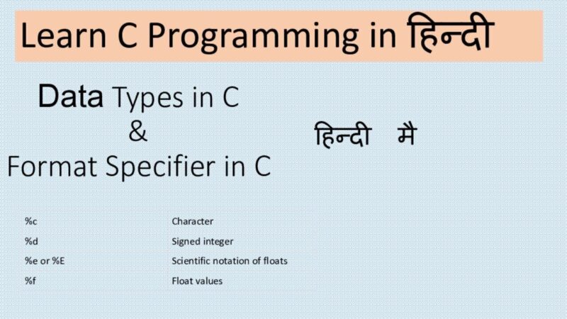 Data Types in C | DataTypes in c | what is data types? and it's types | Learn Coding from techmirrors