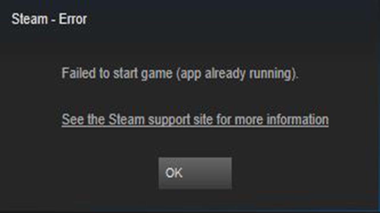 steam error failed to start game (unknown error)