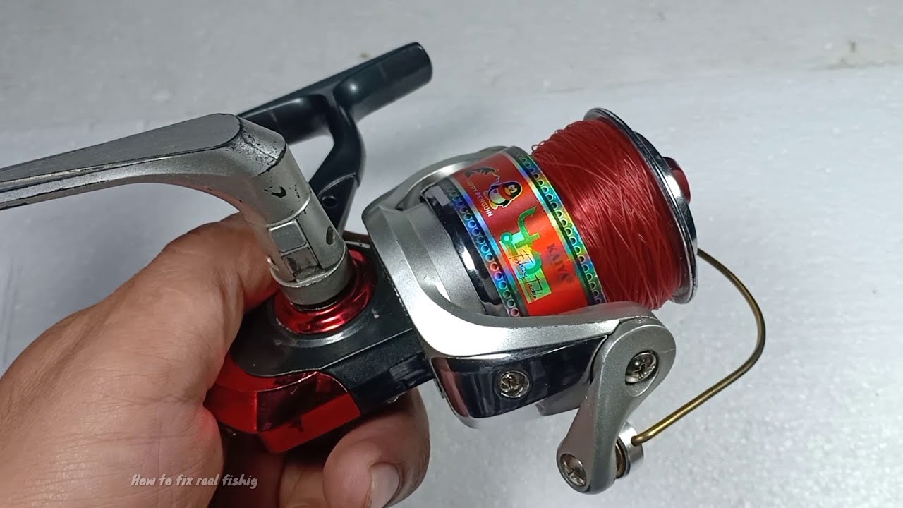 How to Fix reel fishing / Reel Won't Turn /How to fix a
