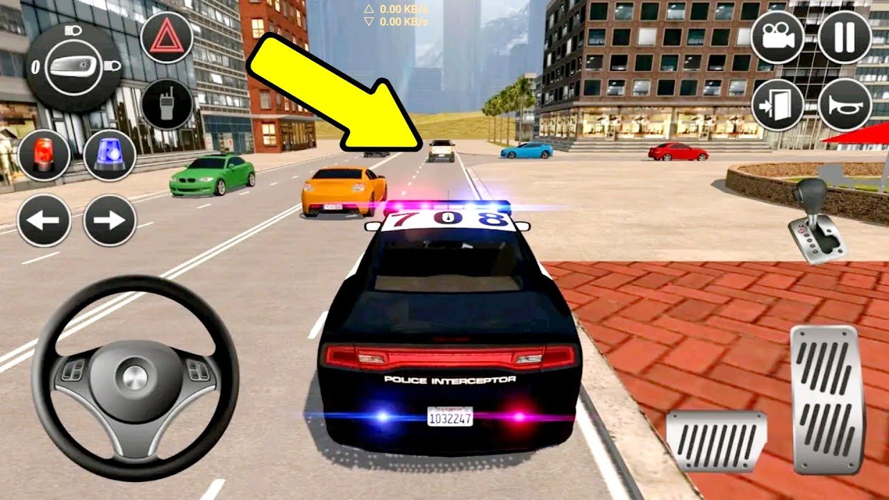 police car driving game download