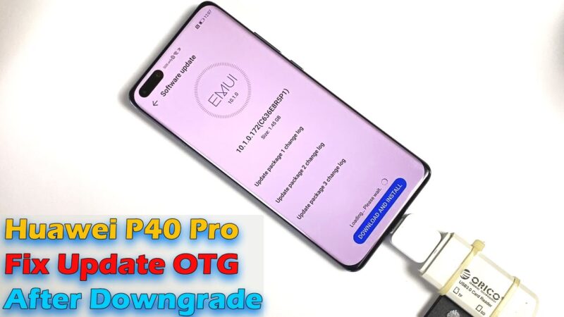 Huawei P40 Pro Fix Update OTG After Downgrade & Install Google Play Store Android tips from Tech mirrors