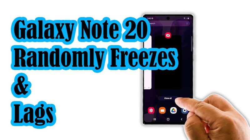How To Fix A Galaxy Note 20 That Randomly Freezes and Lags  tips of the day #howtofix #technology #today #viral #fix #technique