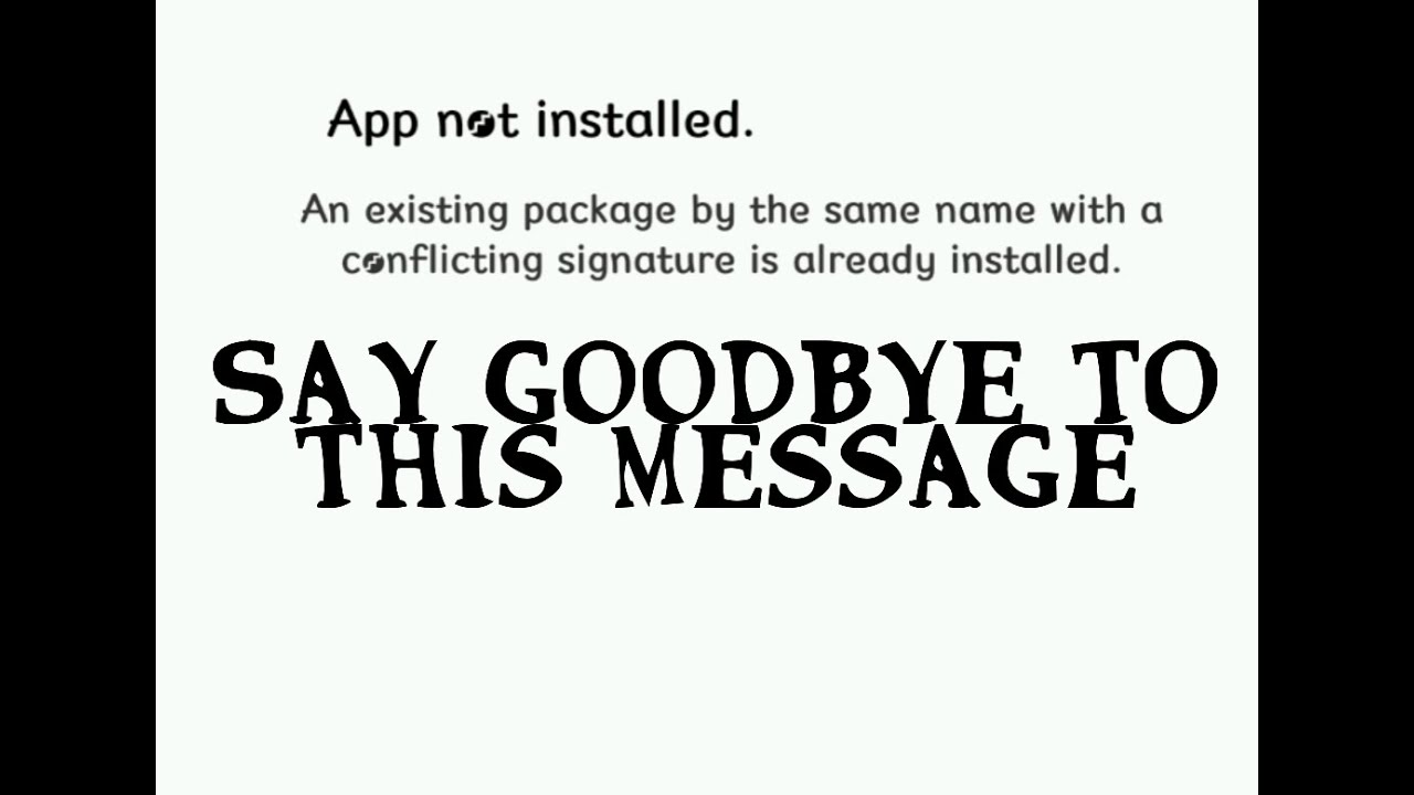HOW TO fix app not installed  tips of the day #howtofix #technology #today #viral #fix #technique