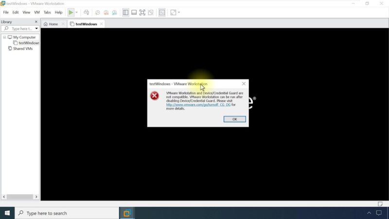 How to fix VMware Workstation and Device/Credential Guard are not compatible  tips of the day #howtofix #technology #today #viral #fix #technique