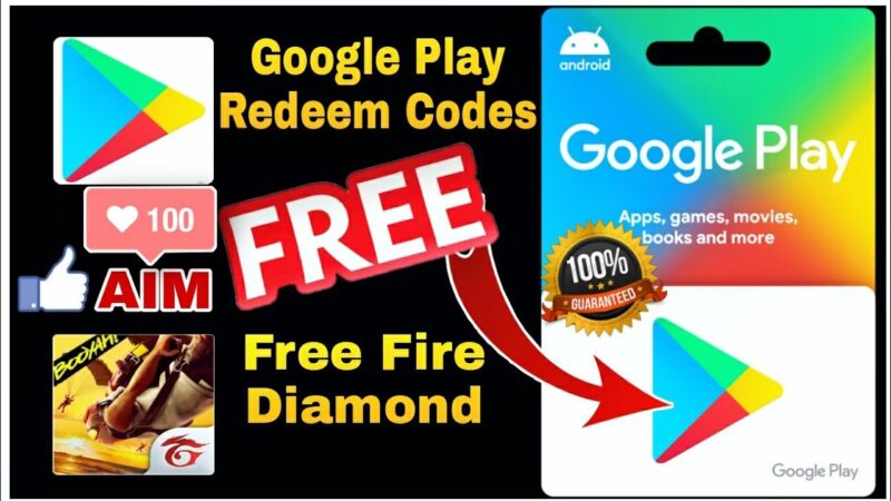 free fire google play store redeem code today | redeem code for play store || goole play redeem code Android tips from Tech mirrors