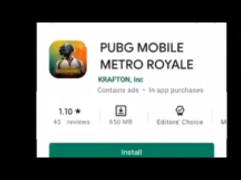 How to download pubg mobile india  download from Google Play Store 😂 Android tips from Tech mirrors
