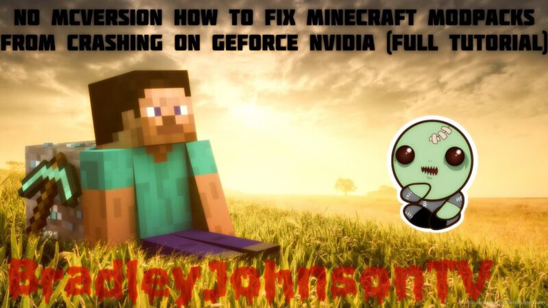 No MCVersion How To Fix Minecraft ModPacks From Crashing On GeForce Nvidia (Full Tutorial)  tips of the day #howtofix #technology #today #viral #fix #technique