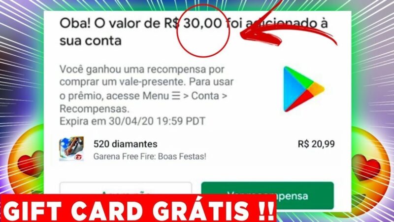 😱 SEM SALDO? NUNCA MAIS😃 COMO GANHAR GIFT CARDS do GOOGLE PLAY STORE [SEM PERRECO] 100% FUNCIONANDO🤑 Android tips from Tech mirrors