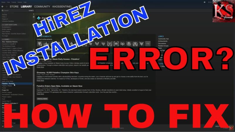 How to fix HiRez error for Paladins and other Hirez games  tips of the day #howtofix #technology #today #viral #fix #technique