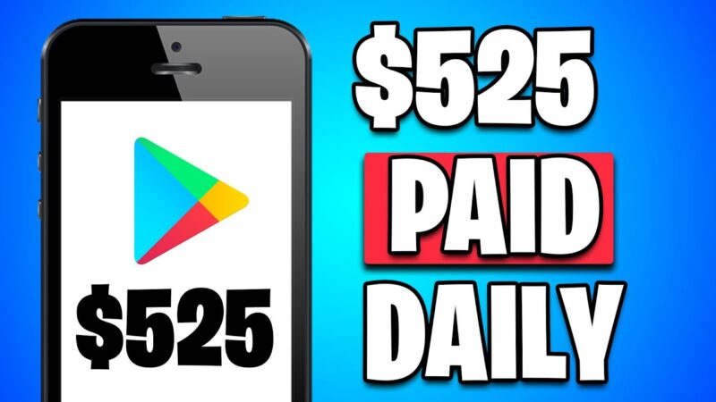 Earn $525 PER DAY From GOOGLE PLAY STORE! [Make Money Online] Android tips from Tech mirrors