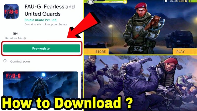 FAU-G Mobile Now Available On Google Play Store | Pre-registration | How to Download ? Android tips from Tech mirrors