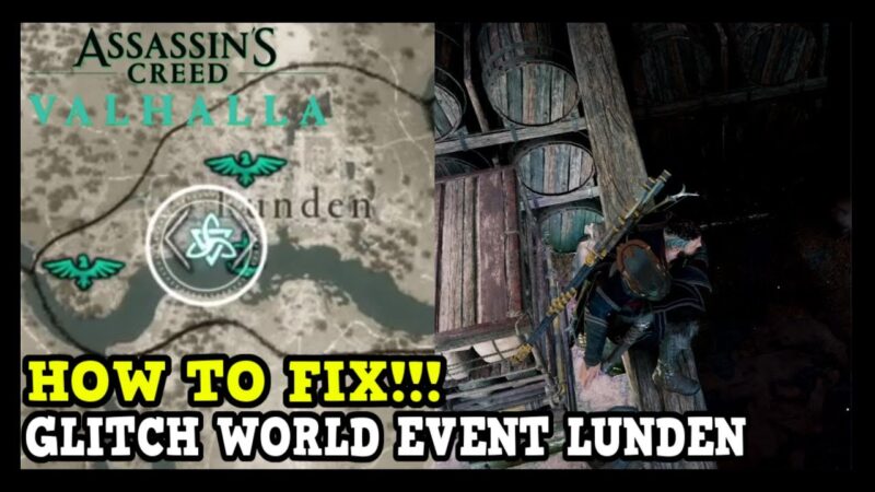 Assassin's Creed Valhalla How to Fix GLITCH World Event in Lunden  tips of the day #howtofix #technology #today #viral #fix #technique