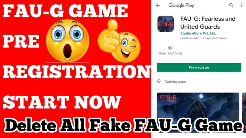 FAU-G GAME PRE REGISTRATION START NOW ON GOOGLE PLAY STORE | REMOVE ALL FAKE FAU-G GAME IN PLAYSTORE Android tips from Tech mirrors