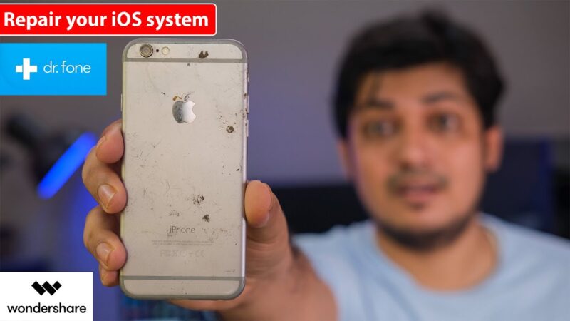 How To Fix IOS System By Wodershare Dr.Fone | Repair your iOS system issues at home  tips of the day #howtofix #technology #today #viral #fix #technique