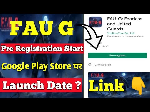 Faug pre registration || Faug pre registration available on Google Play Store | How to register faug Android tips from Tech mirrors