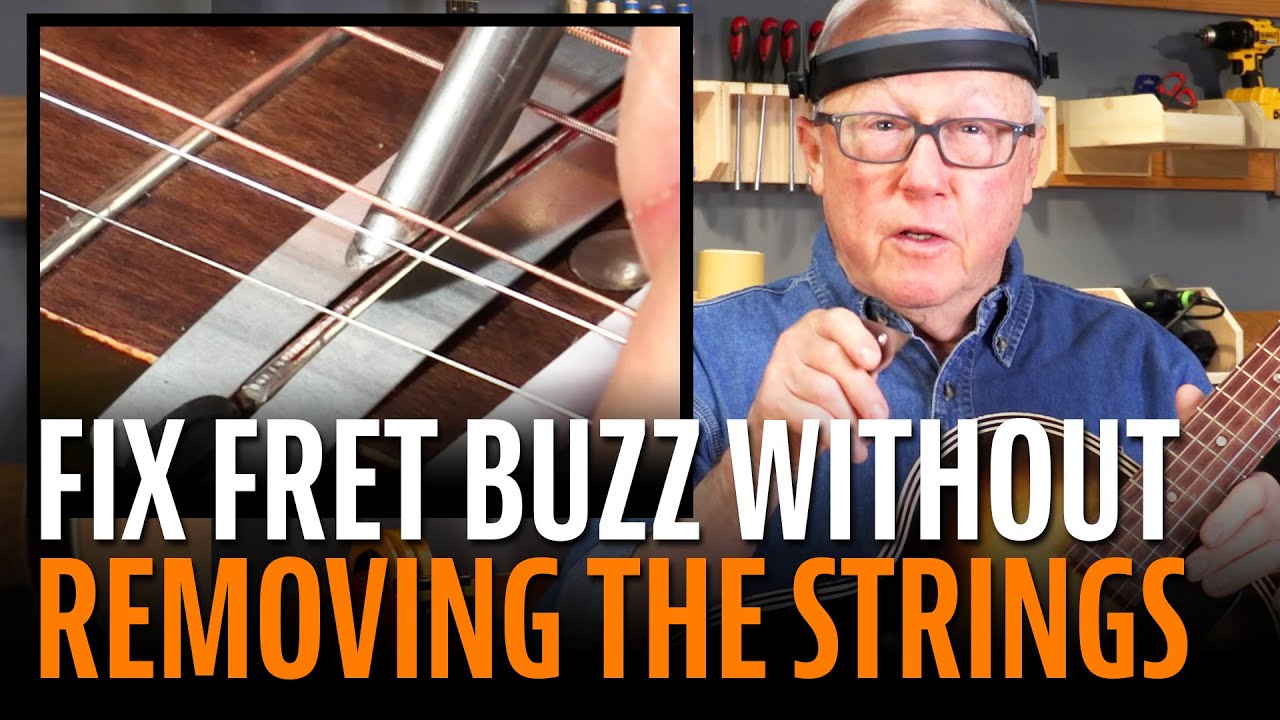 Fix Fret Buzz Without Removing the Strings  tips of the day #howtofix #technology #today #viral #fix #technique