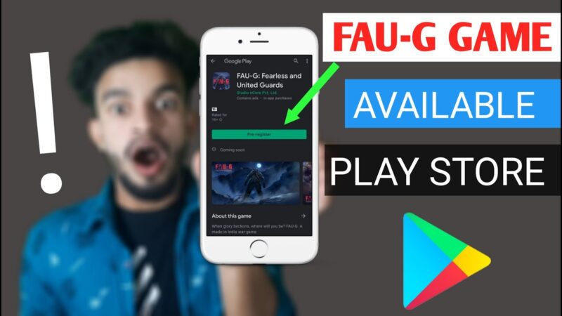 FAU-G GAME IN GOOGLE PLAY STORE | FAU-G GAME  RELEASE DATE | #FAUG   #nCore Android tips from Tech mirrors