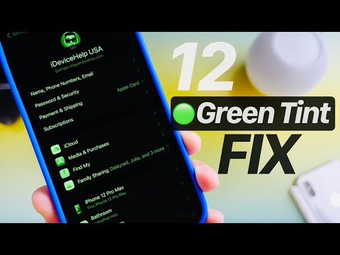 iPhone Green Tint Display issues – How to fix!  tips of the day #howtofix #technology #today #viral #fix #technique