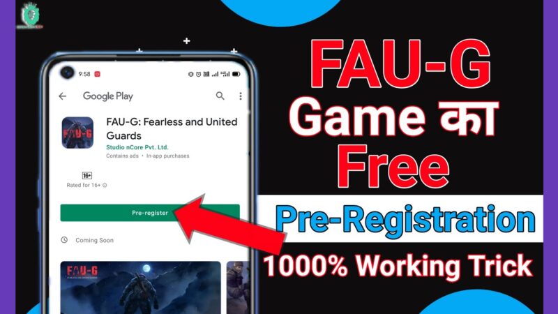 How To Pre Register For FAUG On Play Store? Google Play Store Link | FAUG Game Pre Register Kaise ka Android tips from Tech mirrors