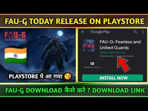 FAU-G GAME RELEASE ON GOOGLE PLAYSTORE | FAU-G RELEASE PLAYSTORE TODAY | FAU-G DOWNLOAD LINK HERE Android tips from Tech mirrors