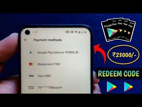 {Biggest Trick}😱 Free ₹0/- Google Play Redeem Code for Playstore || How to Get Free Redeem Code Android tips from Tech mirrors