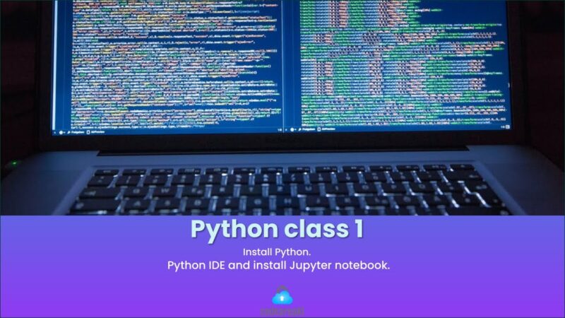 Install Python and Jupyter notebook. || Python tutorial || #codeareaAI python tricks from Techmirrors