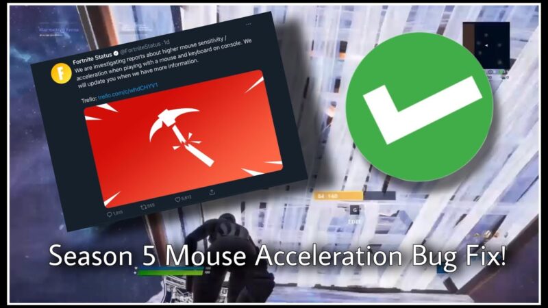 How To Fix Console Keyboard and Mouse Sensitivity Bug/Mouse Acceleration (Season 5) *Temporary Fix*  tips of the day #howtofix #technology #today #viral #fix #technique