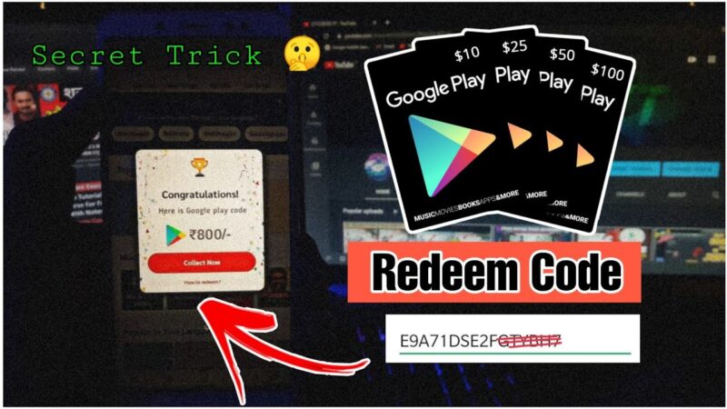 {NEW GLITCH} 😱 FREE ₹800/- GOOGLE PLAY REDEEM CODE FOR PLAYSTORE || HOW TO GET FREE GOOGLE GIFT CARD Android tips from Tech mirrors