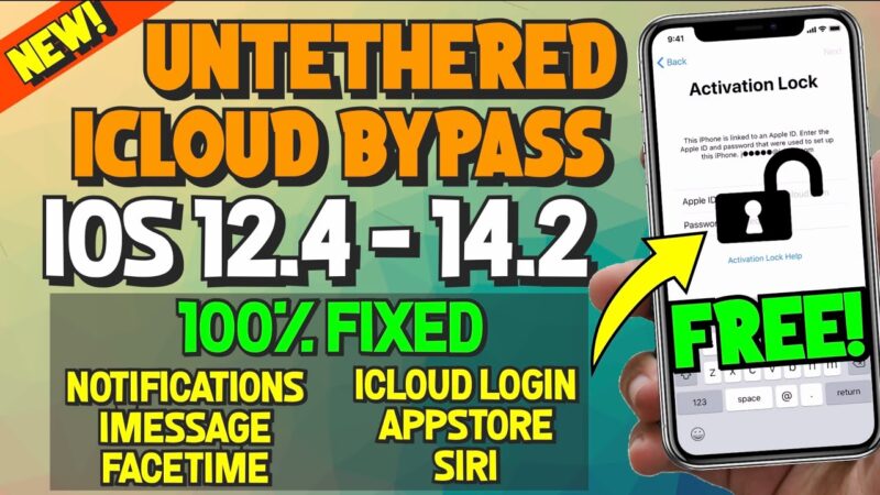 NEW! Windows Full Untethered iCloud Bypass iOS 12.4.9 – 14.2 | Fixed Notifications, Fixed Restart IOS tips and tricks from Tech Mirrors