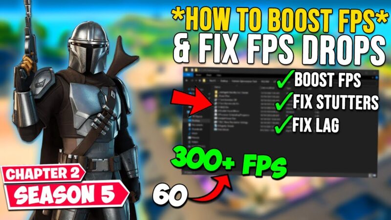 How To Fix FPS Drops in Fortnite – Boost FPS & Fix Lag (Chapter 2 Season 5)  tips of the day #howtofix #technology #today #viral #fix #technique