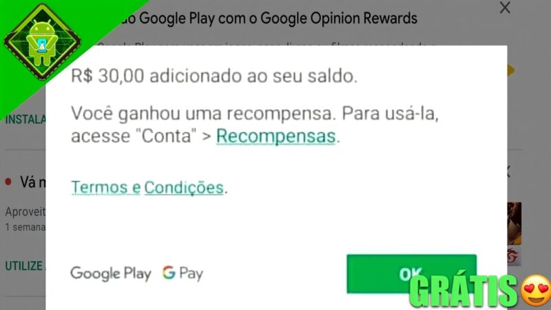 FUNCIONOU!😱 COMO GANHAR R$30,00 DE SALDO NA GOOGLE PLAY STORE DE GRAÇA! COMO GANHAR GIFT CARDS!🤑 Android tips from Tech mirrors