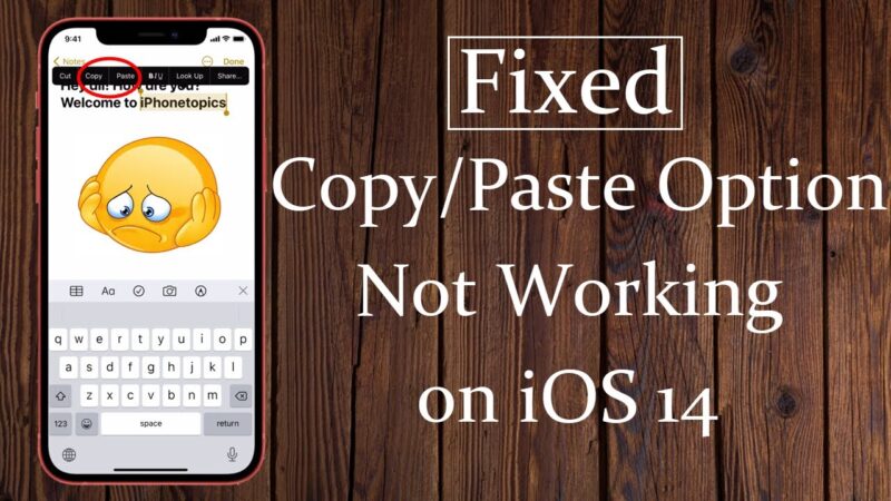 How to Fix Copy/Paste Option Not Working after iOS 14 Update  tips of the day #howtofix #technology #today #viral #fix #technique