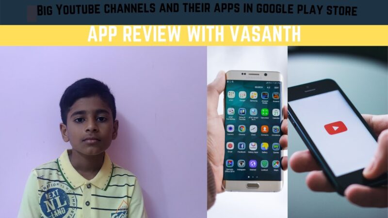 Youtube channels and their android apps in google play store || APP REVIEW WITH VASANTH Android tips from Tech mirrors