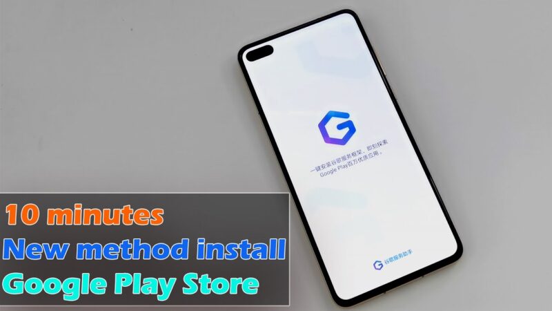 10 minutes New method install Google Play Store on Huawei Devices Android tips from Tech mirrors