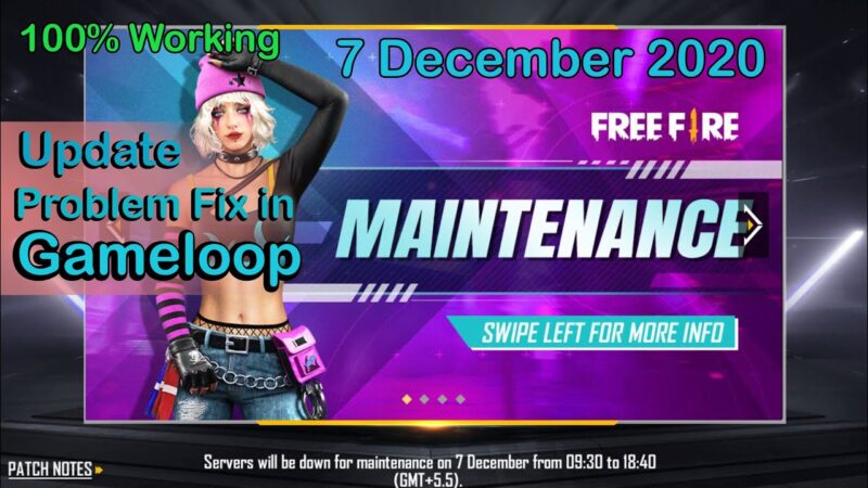How to fix free fire Update in Gameloop | 7 December 2020 | in Hindi  tips of the day #howtofix #technology #today #viral #fix #technique