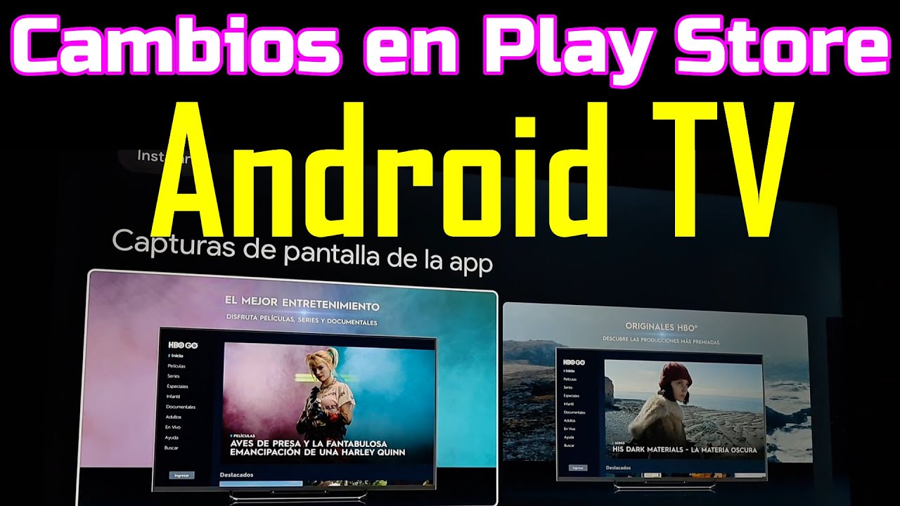 Cambios en Google Play Store de Android TV … Nos acercamos a Google TV? Android tips from Tech mirrors