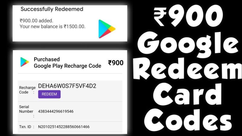 Play Store Redeem Code Free Download