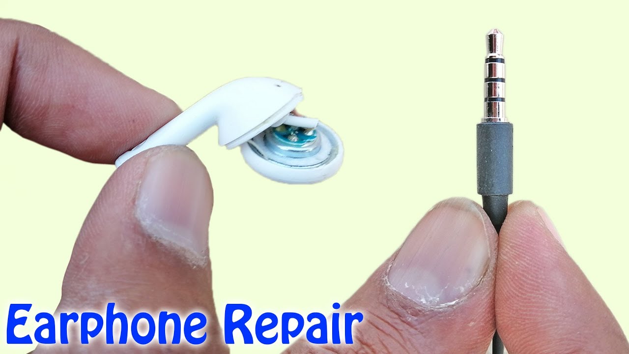 How to fix repair earphone headphone hands free speaker