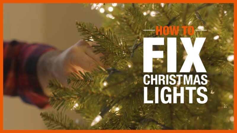 How to Fix Christmas Lights | Holiday DIYs and How-Tos | The Home Depot  tips of the day #howtofix #technology #today #viral #fix #technique