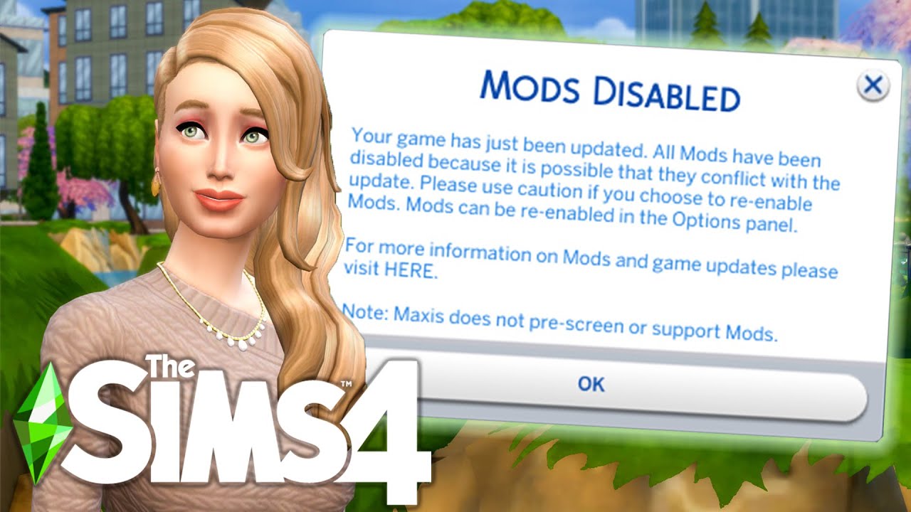 HOW TO FIX DISABLED MODS AFTER UPDATE IN SIMS 4? CC NOT WORKING AFTER